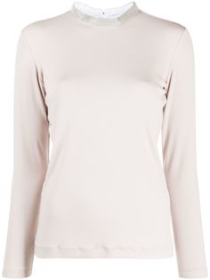 Fabiana Filippi топ Jed с декорированным воротником