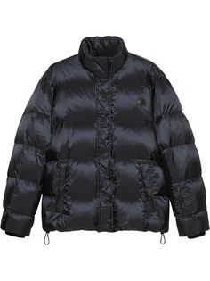 Gucci пуховик с принтом think/thank