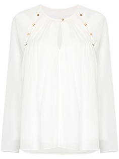 Chloé блузка с вырезами на воротнике