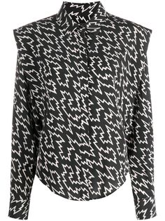 Isabel Marant рубашка с принтом