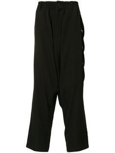 Yohji Yamamoto шорты с низким шаговым швом