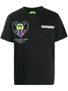 BARROW футболка с графичным принтом