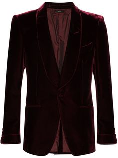Tom Ford бархатный пиджак Atticus