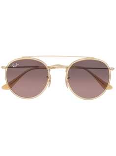 Ray-Ban солнцезащитные очки в круглой оправе