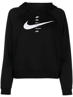 Nike укороченная толстовка с логотипом
