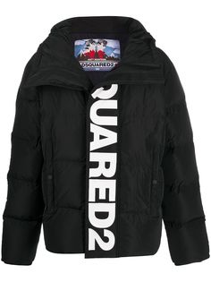 Dsquared2 пуховик с логотипом
