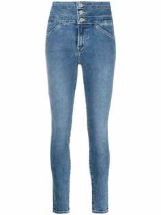 J Brand джинсы скинни с завышенной талией