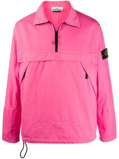 Stone Island куртка с высоким воротником