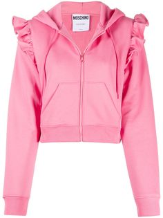 Moschino худи с оборками