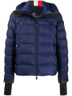 Moncler Grenoble пуховик с капюшоном