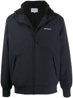 Carhartt WIP куртка с капюшоном и вышитым логотипом