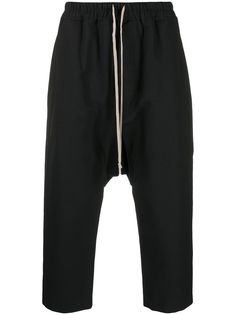Rick Owens укороченные брюки с кулиской