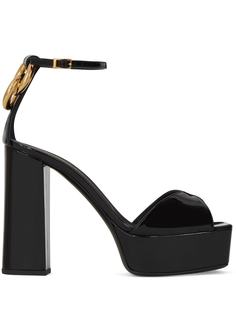 Giuseppe Zanotti декорированные босоножки на платформе