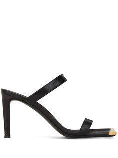 Giuseppe Zanotti босоножки с металлической вставкой на носке