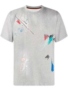 Paul Smith футболка с эффектом разбрызганной краски