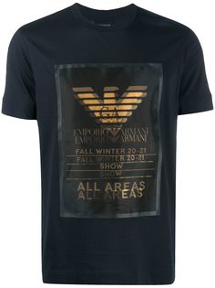 Emporio Armani футболка с короткими рукавами и логотипом