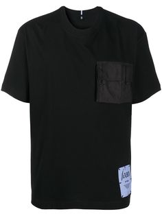 McQ Swallow футболка с карманом