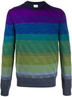 Paul Smith джемпер в градиентную полоску