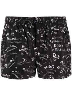 Dolce & Gabbana плавки-шорты с логотипом