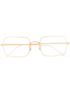 Ray-Ban очки в массивной прямоугольной оправе