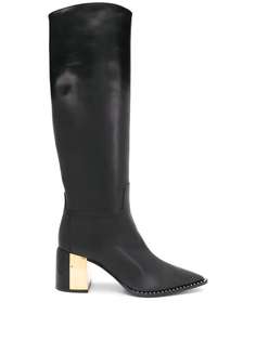 Casadei сапоги с заостренным носком