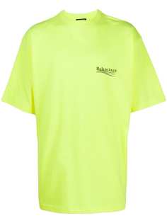 Balenciaga футболка свободного кроя с короткими рукавами