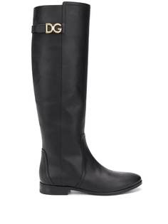 Dolce & Gabbana сапоги с логотипом