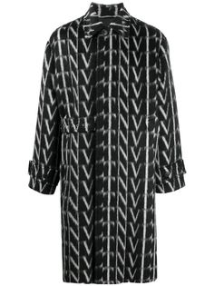Valentino пальто с логотипом VLTN
