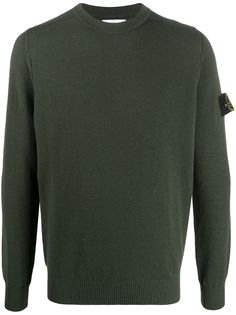 Stone Island джемпер с нашивкой-логотипом