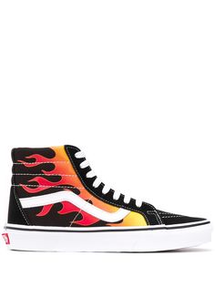 Vans кеды Old Skool Hi Flame
