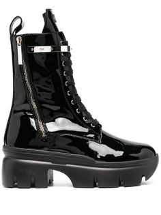 Giuseppe Zanotti лакированные ботинки