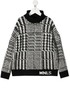 Monnalisa джемпер с высоким воротником