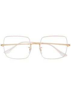 Ray-Ban очки в массивной квадратной оправе
