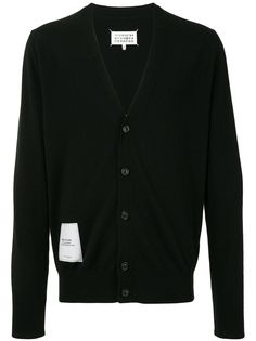 Maison Margiela кардиган с нашивкой