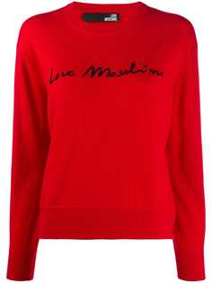Love Moschino джемпер с логотипом