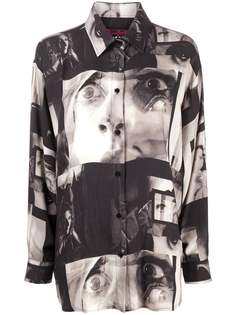 MSGM рубашка с принтом
