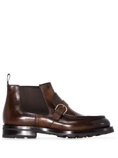 Santoni ботинки с пряжками