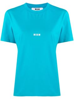 MSGM футболка с логотипом