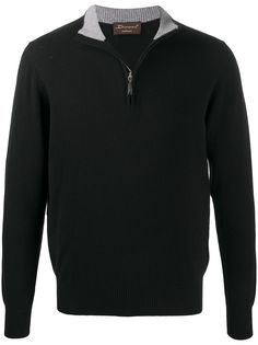 Doriani Cashmere кашемировый джемпер с воротником на молнии