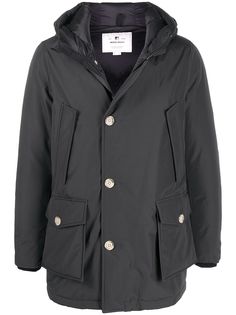 Woolrich пуховик с капюшоном