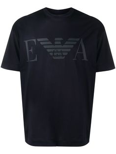 Emporio Armani футболка с круглым вырезом и логотипом