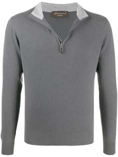 Doriani Cashmere кашемировый джемпер с воротником на молнии