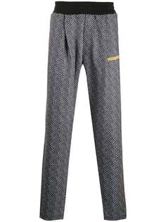 Missoni спортивные брюки с узором шеврон