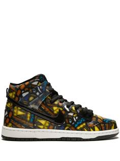 Nike кроссовки Dunk Hi Pro SB Concepts Stained Glass Special Boxиз коллаборации с Concepts