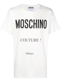 Moschino футболка с принтом Moschino Couture