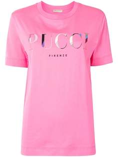 Emilio Pucci футболка с логотипом