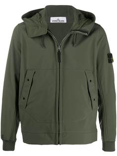 Stone Island куртка с логотипом на рукаве