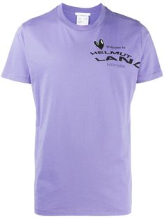 Helmut Lang футболка с короткими рукавами и логотипом