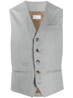 Brunello Cucinelli однобортный жилет