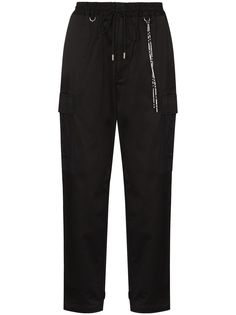 Mastermind Japan брюки карго с логотипом